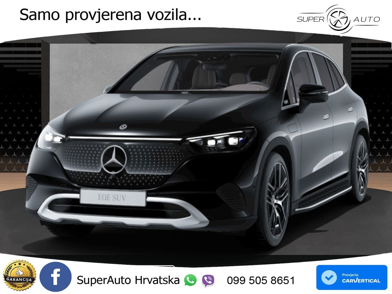 Mercedes EQE SUV 500 100 kWh (408 KS) 4MATIC LED+GR SJED+ACC