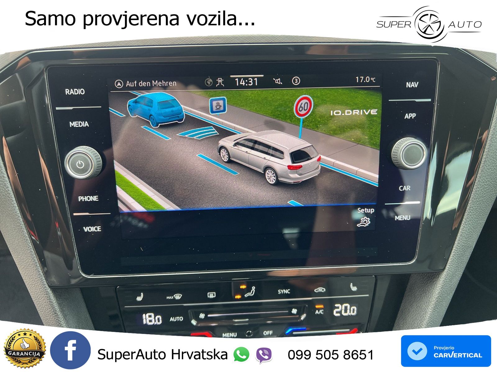 Volkswagen Passat Variant 2.0 TDI (150 KS) DSG Business LED+GR SJED+ACC