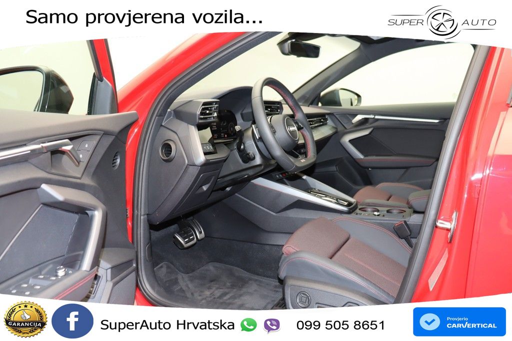 Audi A3 35 TFSI (150 KS) S tronic S line LED+GR SJED+ACC