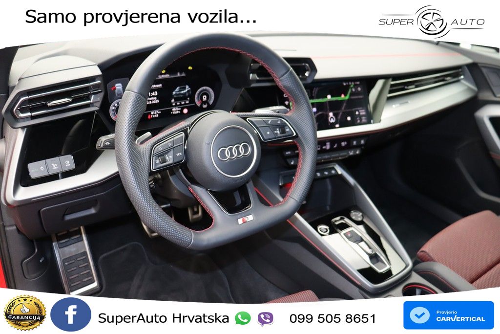 Audi A3 35 TFSI (150 KS) S tronic S line LED+GR SJED+ACC