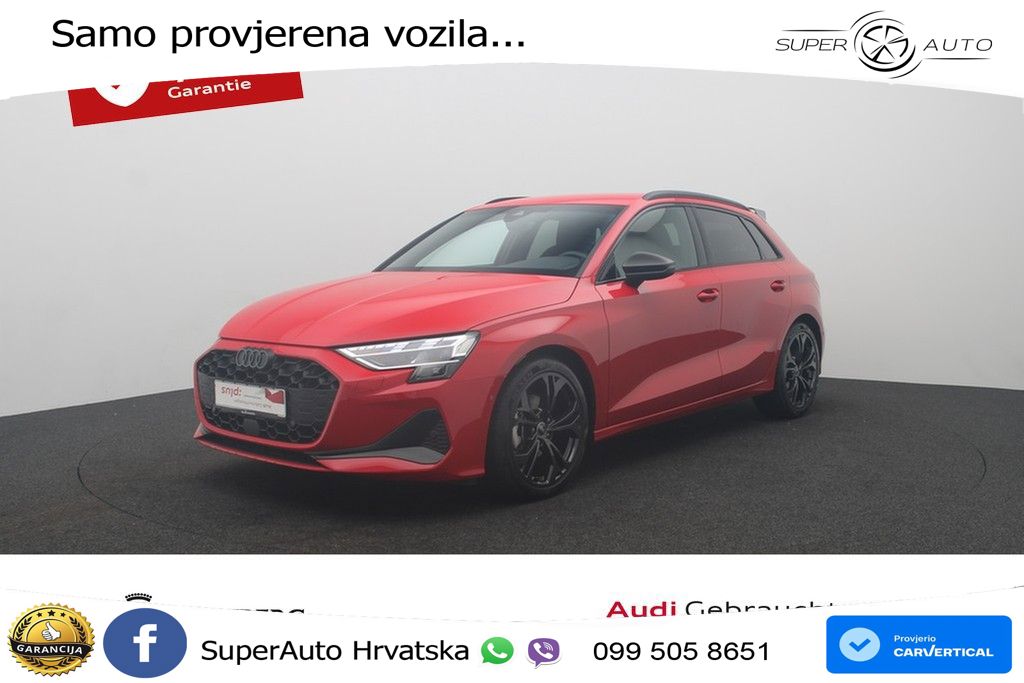 Audi A3 35 TFSI (150 KS) S tronic S line LED+GR SJED+ACC
