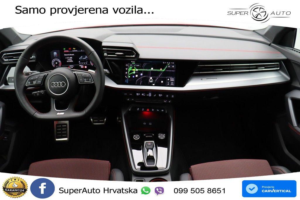 Audi A3 35 TFSI (150 KS) S tronic S line LED+GR SJED+ACC