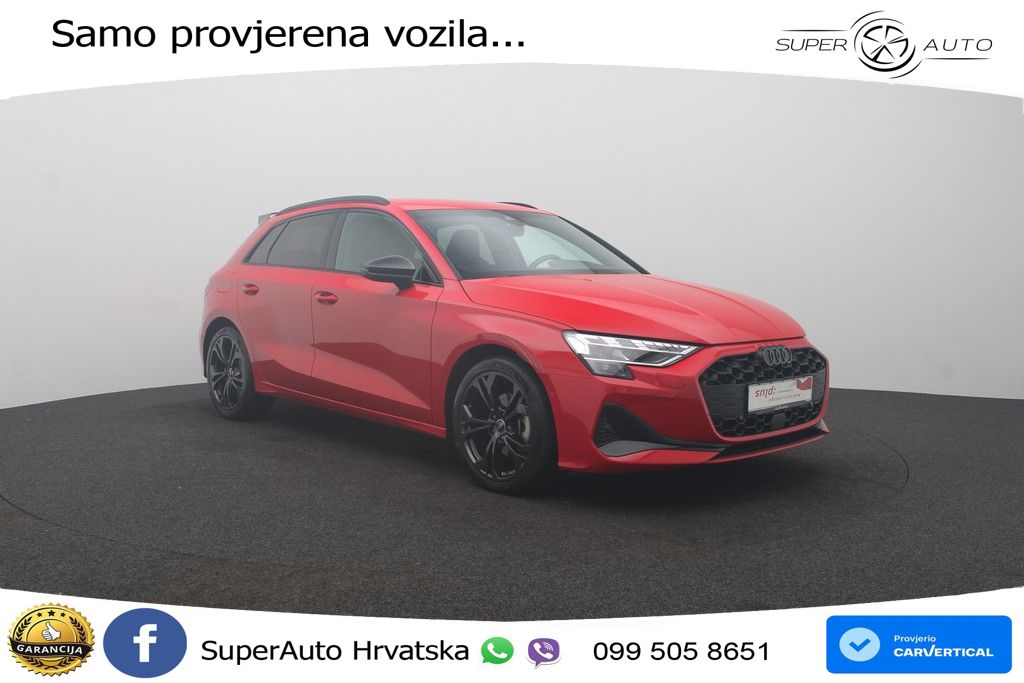 Audi A3 35 TFSI (150 KS) S tronic S line LED+GR SJED+ACC