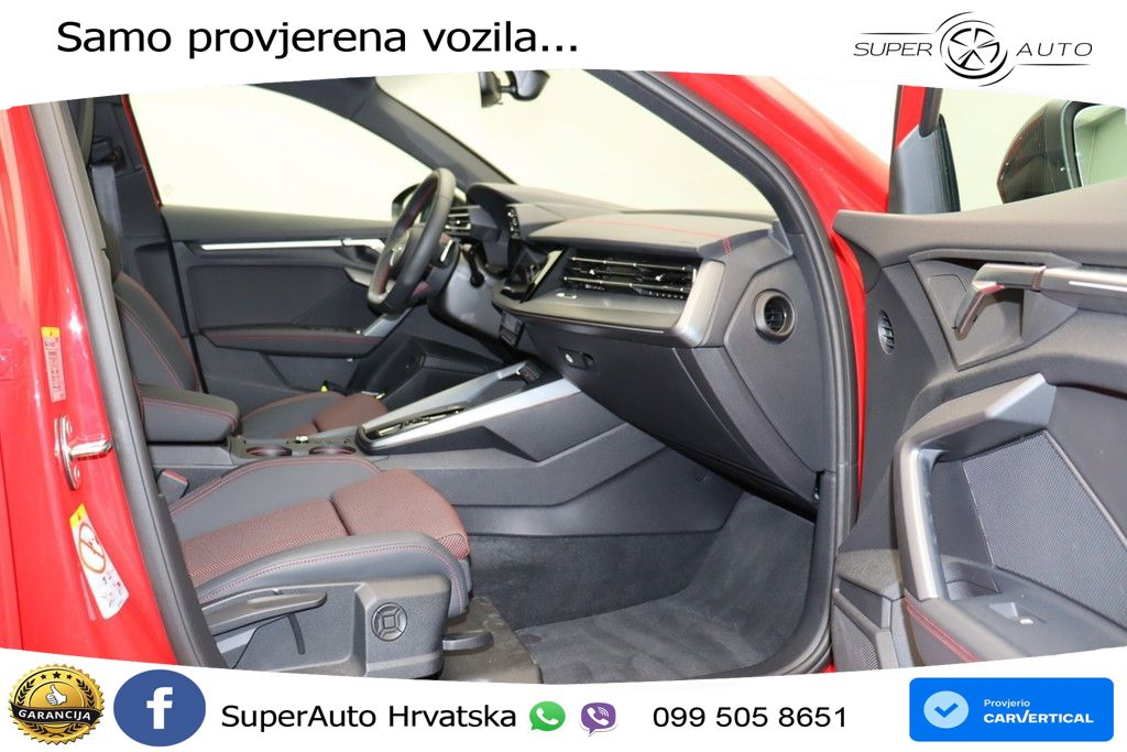 Audi A3 35 TFSI (150 KS) S tronic S line LED+GR SJED+ACC