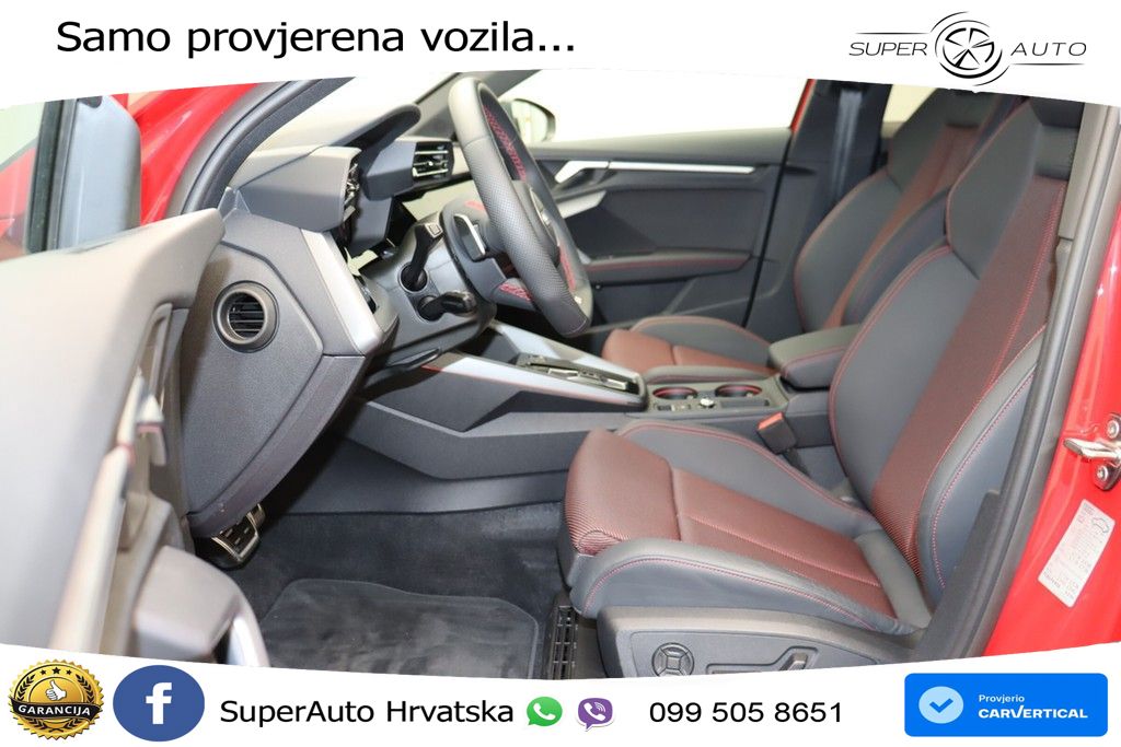 Audi A3 35 TFSI (150 KS) S tronic S line LED+GR SJED+ACC