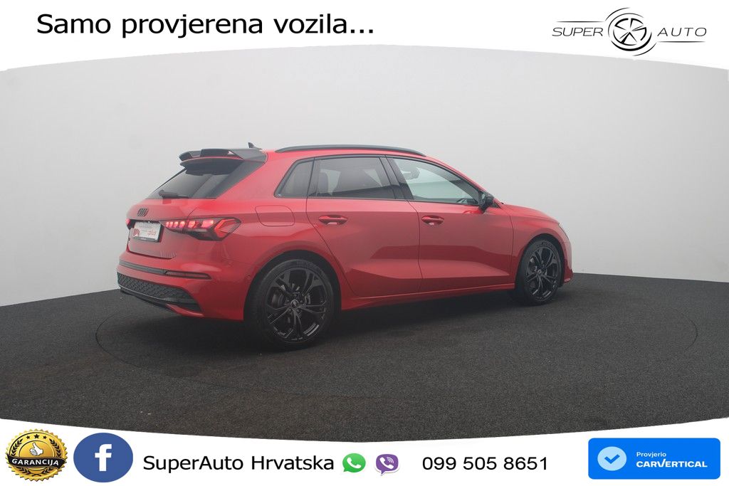 Audi A3 35 TFSI (150 KS) S tronic S line LED+GR SJED+ACC