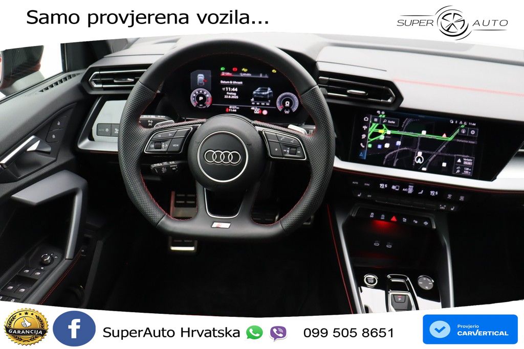 Audi A3 35 TFSI (150 KS) S tronic S line LED+GR SJED+ACC