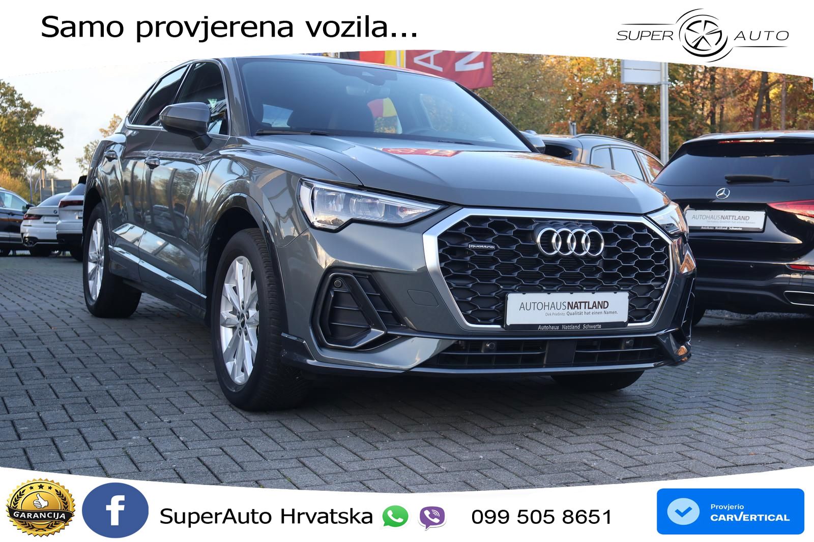 Audi Q3 Sportback 40 TFSI (190 KS) quattro S tronic S line