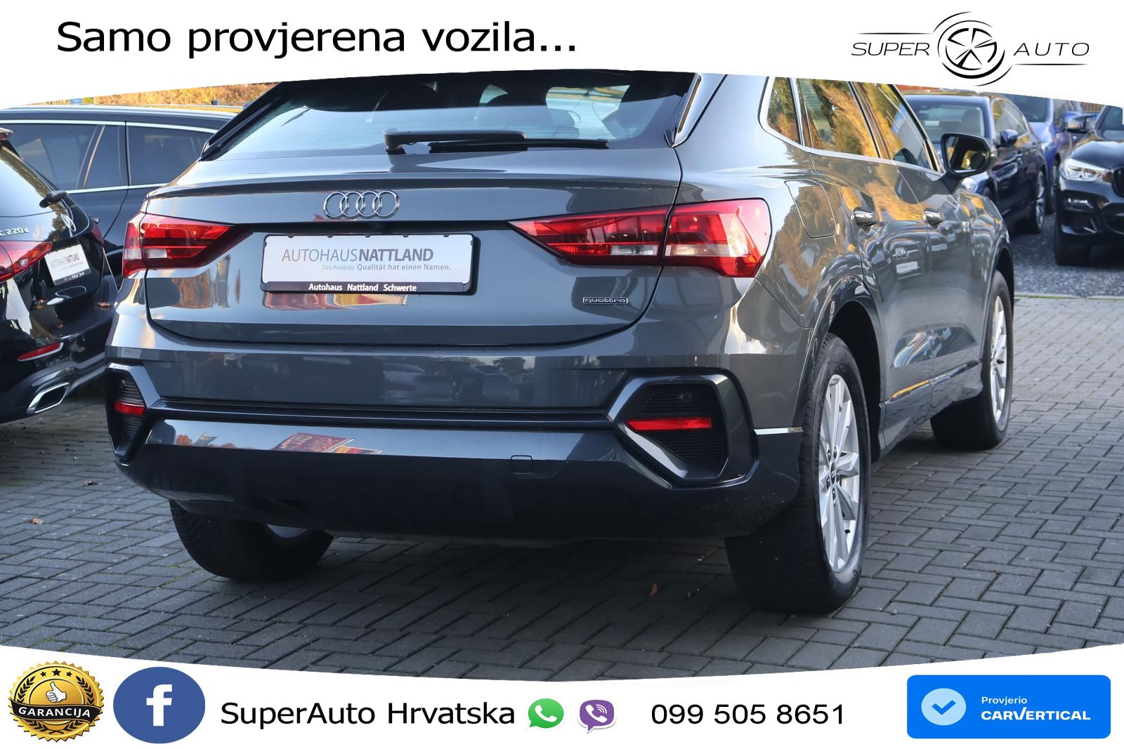 Audi Q3 Sportback 40 TFSI (190 KS) quattro S tronic S line