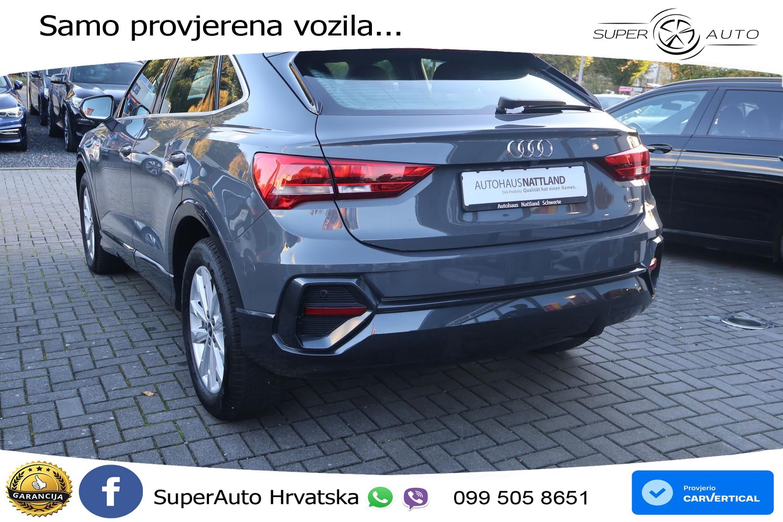 Audi Q3 Sportback 40 TFSI (190 KS) quattro S tronic S line