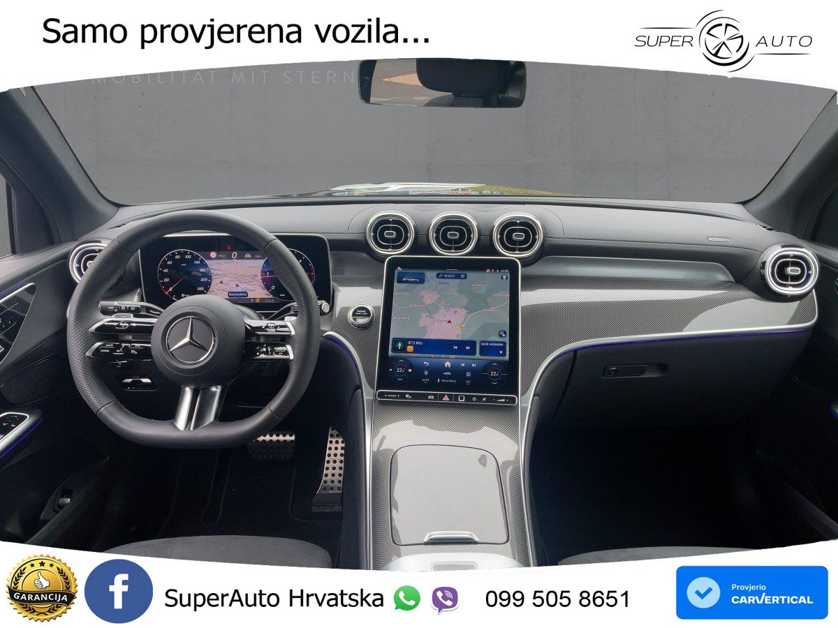 Mercedes GLC 220d (197 KS) 4MATIC 9G-TRONIC AMG LED+GR SJED+ACC