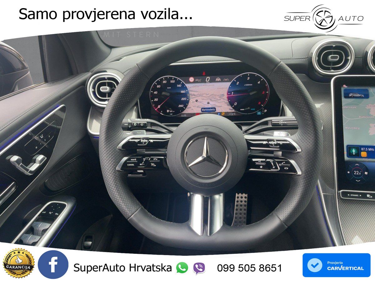 Mercedes GLC 220d (197 KS) 4MATIC 9G-TRONIC AMG LED+GR SJED+ACC