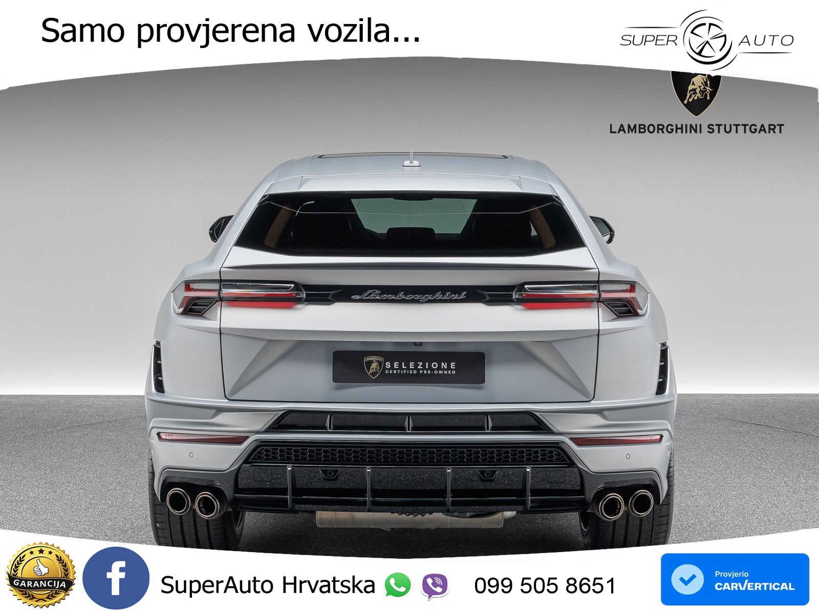 Lamborghini Urus S 4.0 V8 (666 KS) 4WD Automatic LED+GR SJED+ACC