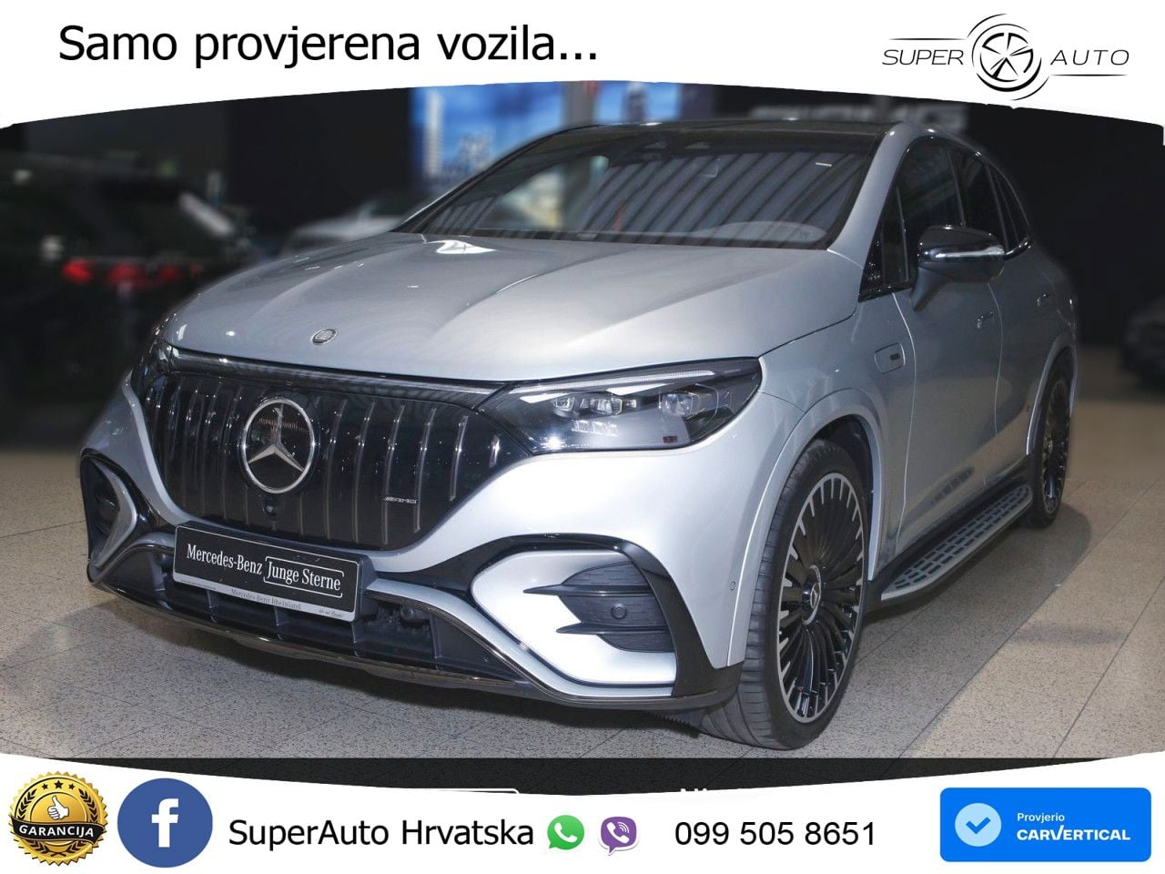 Mercedes EQE SUV AMG 53 100 kWh (626 KS) 4MATIC+ LED+GR SJED+ACC