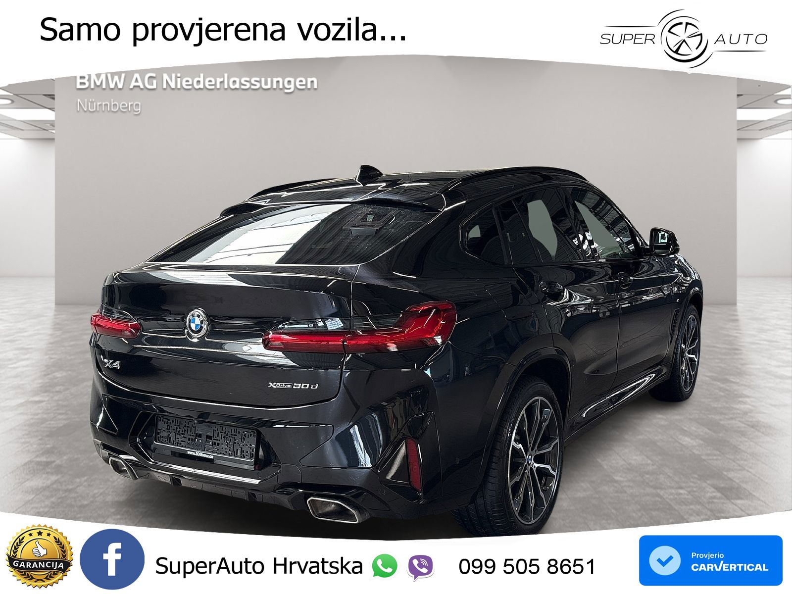 BMW X4 30d (286 KS) xDrive Steptronic LED+GR SJED+ACC