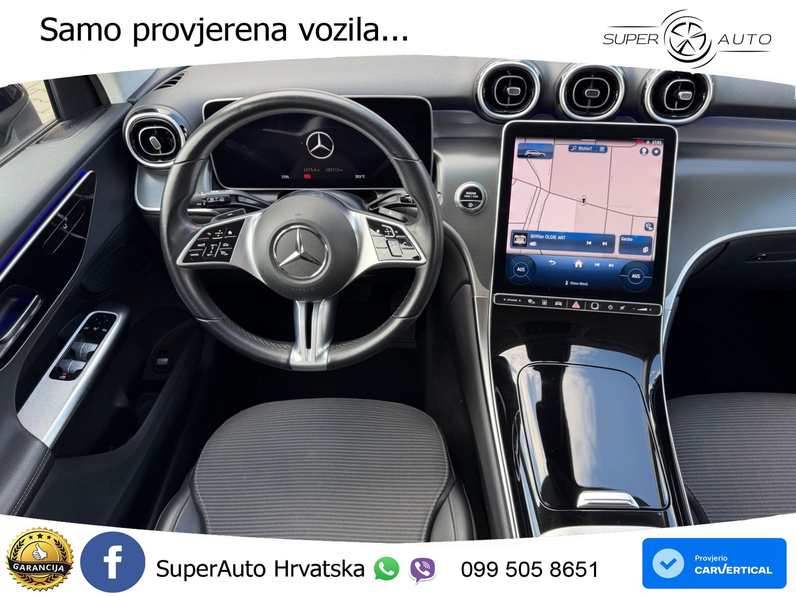 Mercedes GLC 220d (197 KS) 4MATIC 9G-TRONIC Avantgarde ZRAČNI+ACC+GR SJED+KAM