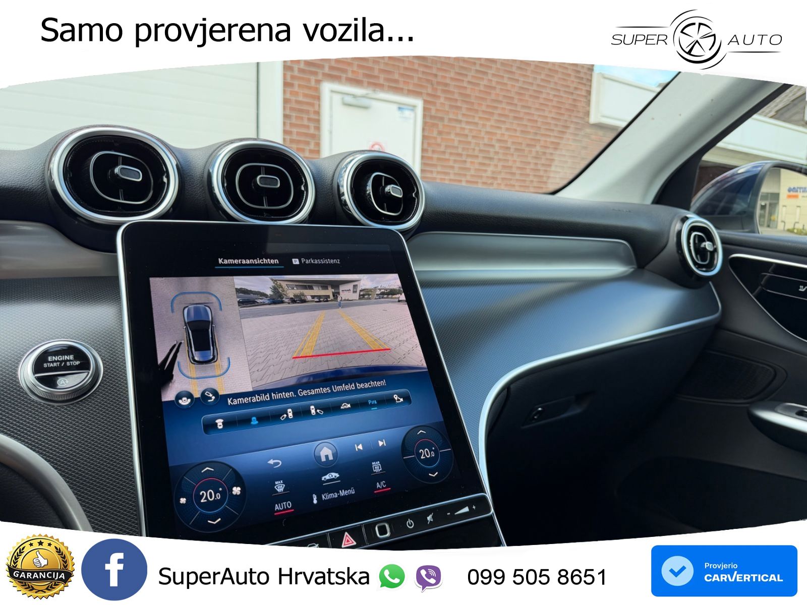 Mercedes GLC 220d (197 KS) 4MATIC 9G-TRONIC Avantgarde ZRAČNI+ACC+GR SJED+KAM