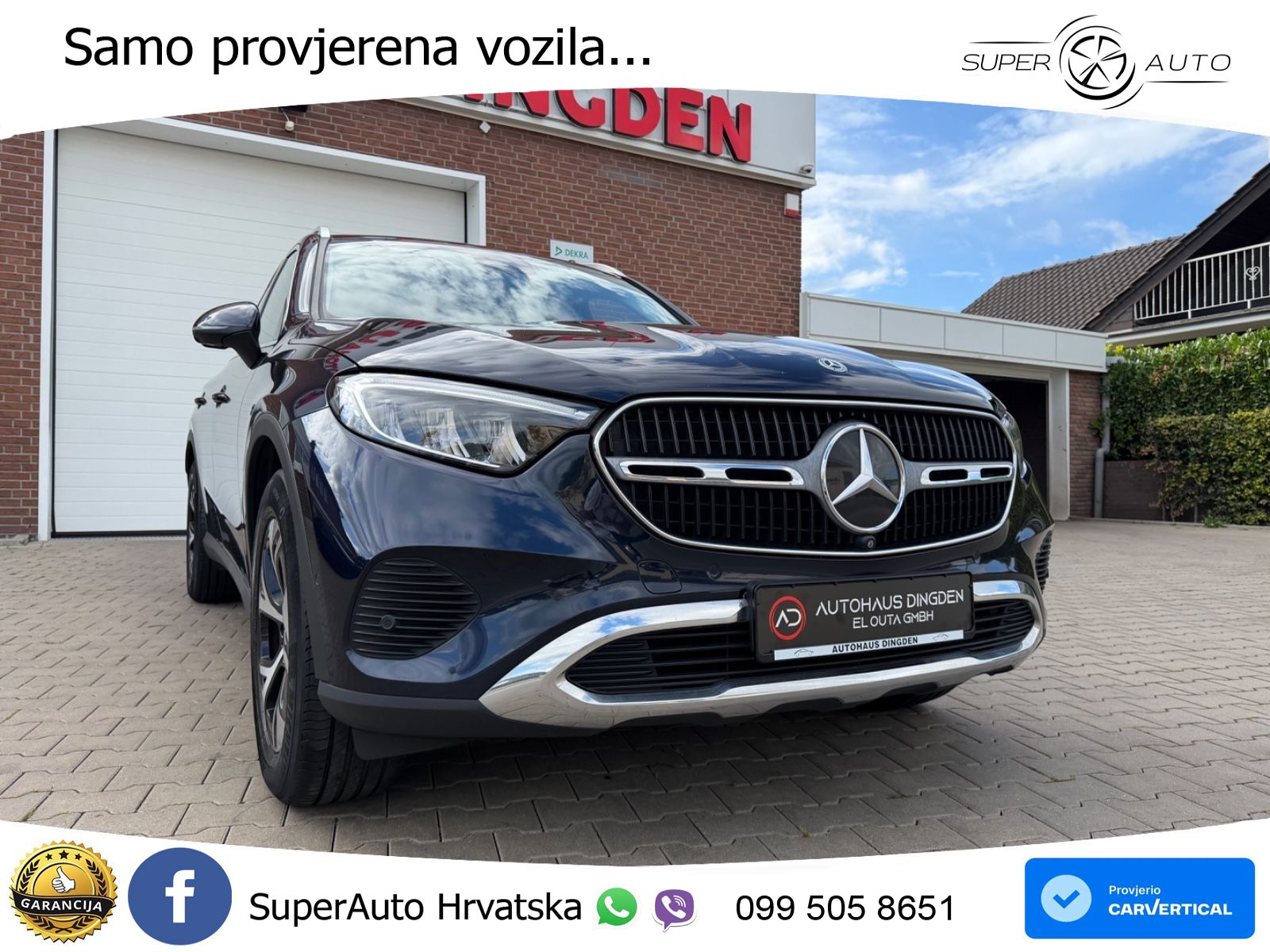 Mercedes GLC 220d (197 KS) 4MATIC 9G-TRONIC Avantgarde ZRAČNI+ACC+GR SJED+KAM
