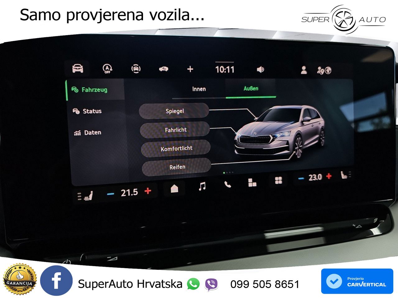 Škoda Octavia Combi 1.5 TSI (150 KS) DSG LED+GR SJED+ACC