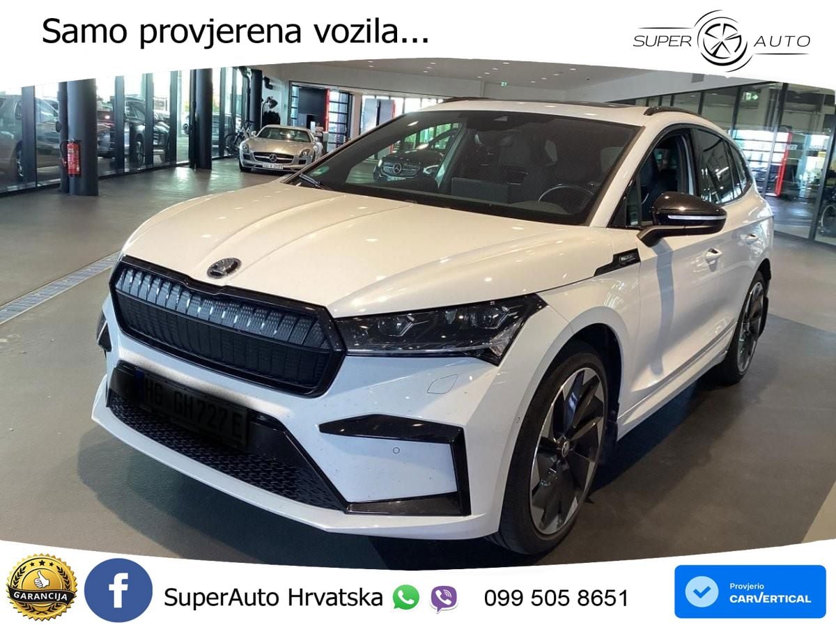 Škoda Enyaq iV 80x 82 kWh (265 KS) AWD SportLine MATRIX+GR SJED+KAM
