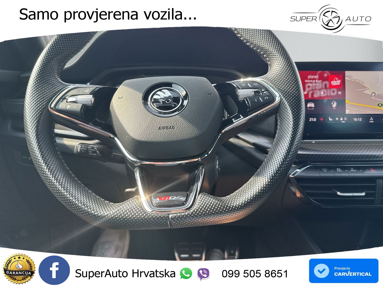 Škoda Octavia Combi RS 2.0 TDI (200 KS) DSG LED+GR SJED+ACC