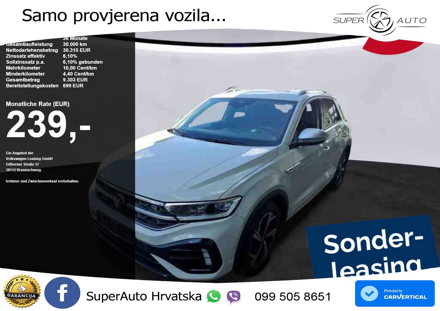 Volkswagen T-Roc R 2.0 TSI (300 KS) OPF 4M DSG LED+GR SJED+ACC