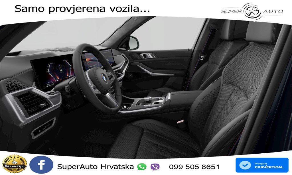 BMW X7 40d (352 KS) xDrive Steptronic M Sport ZRAČNI+ACC+GR SJED+KAM+PANO