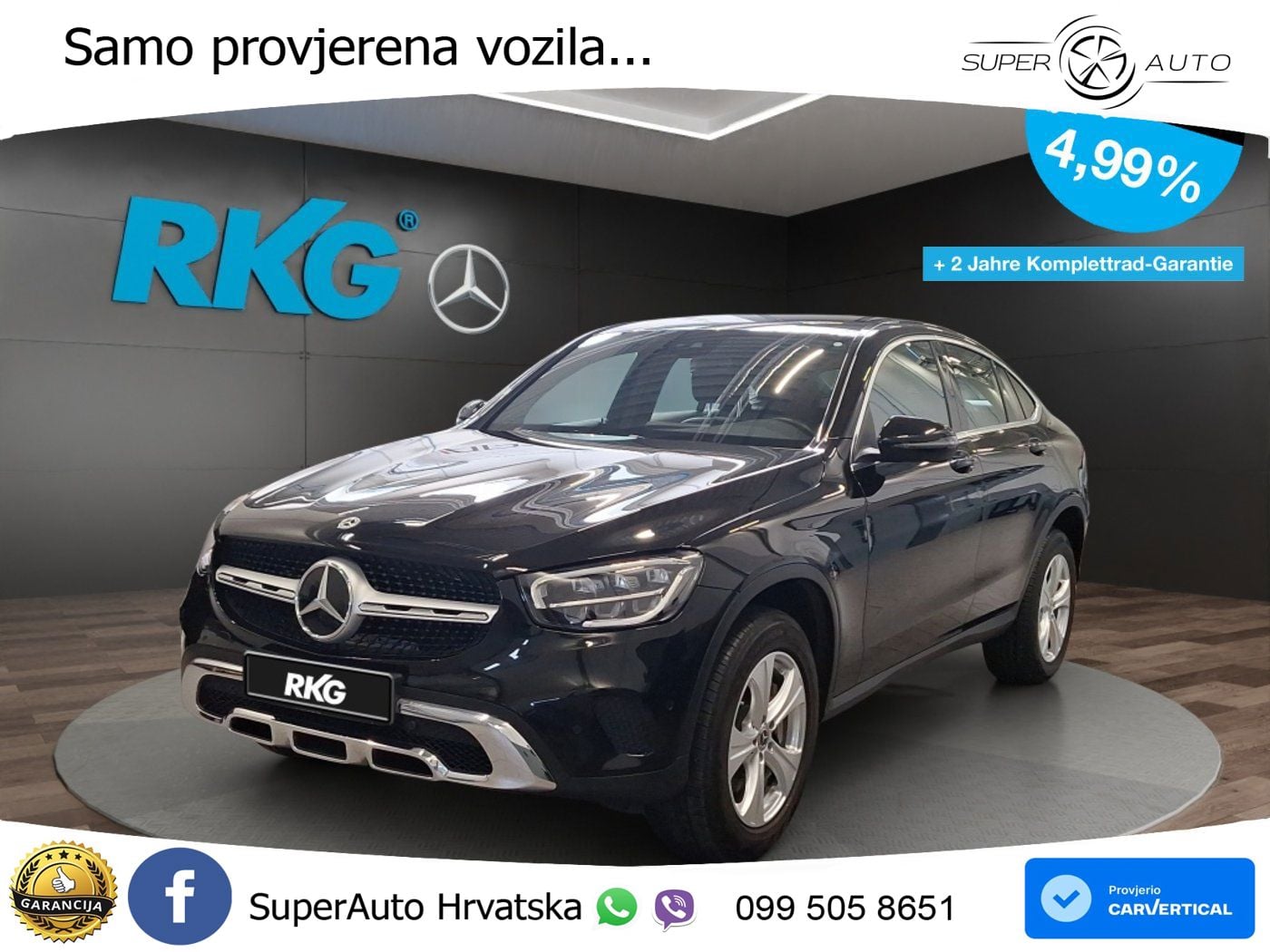 Mercedes GLC Coupe 300de (306 KS) 4MATIC 9G-TRONIC