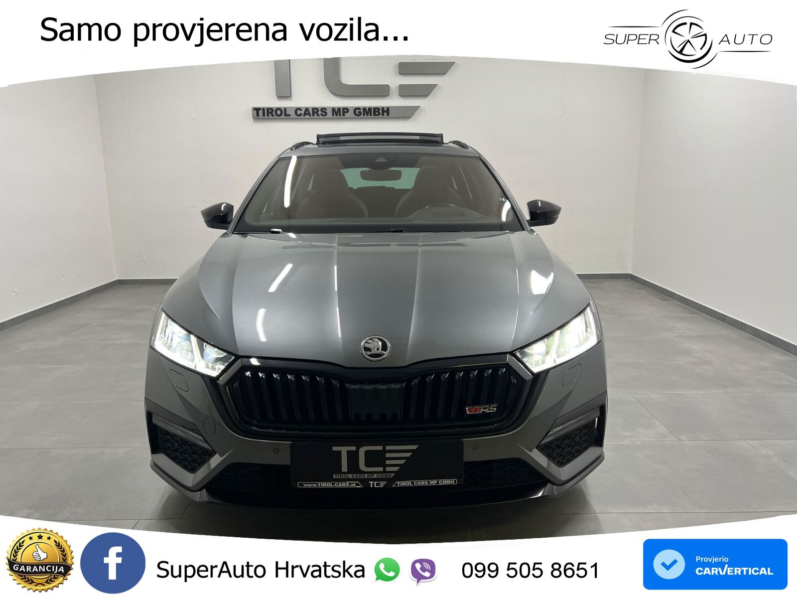 Škoda Octavia Combi RS 2.0 TDI (200 KS) 4x4 DSG LED+GR SJED+ACC