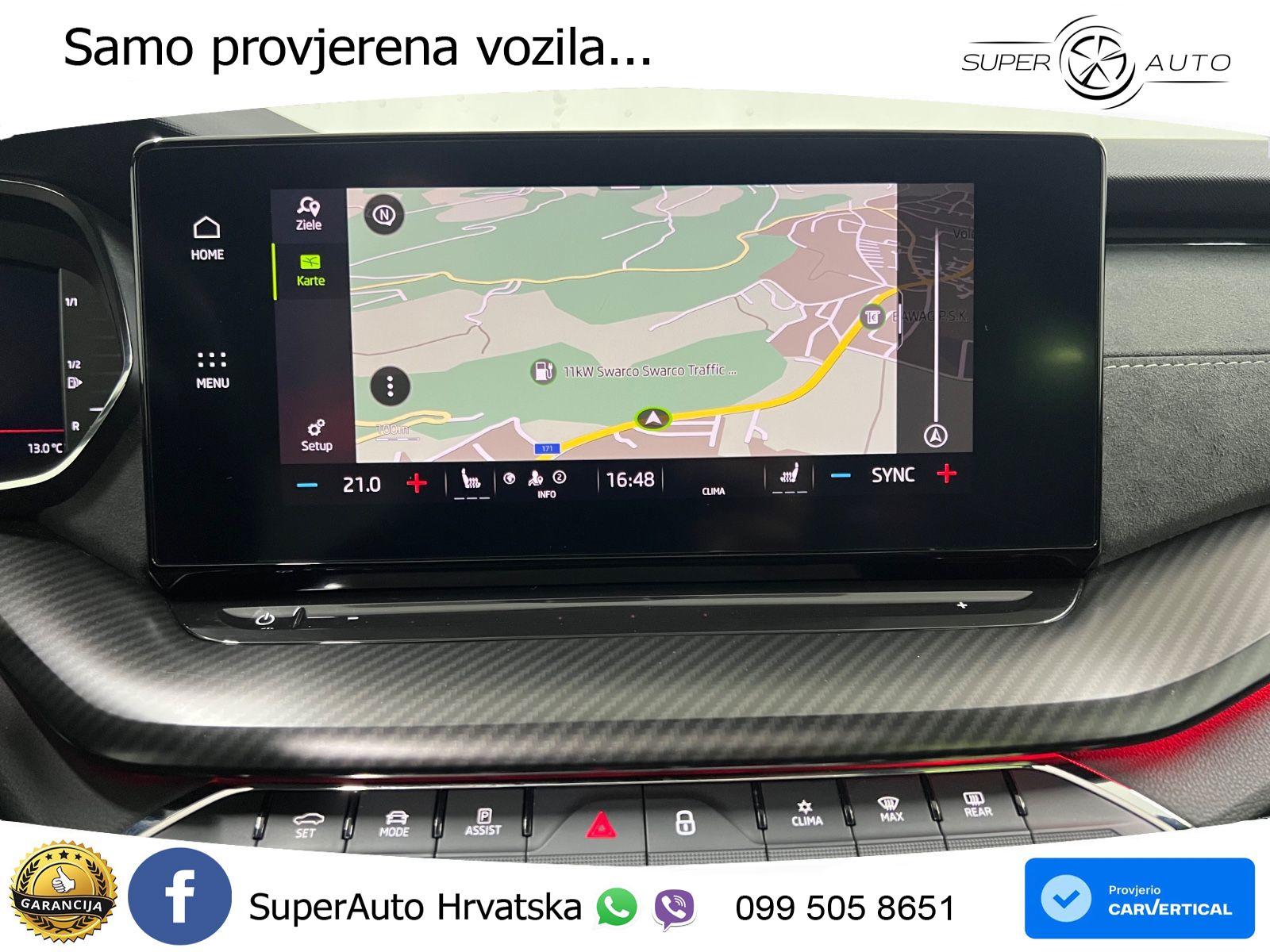 Škoda Octavia Combi RS 2.0 TDI (200 KS) 4x4 DSG LED+GR SJED+ACC