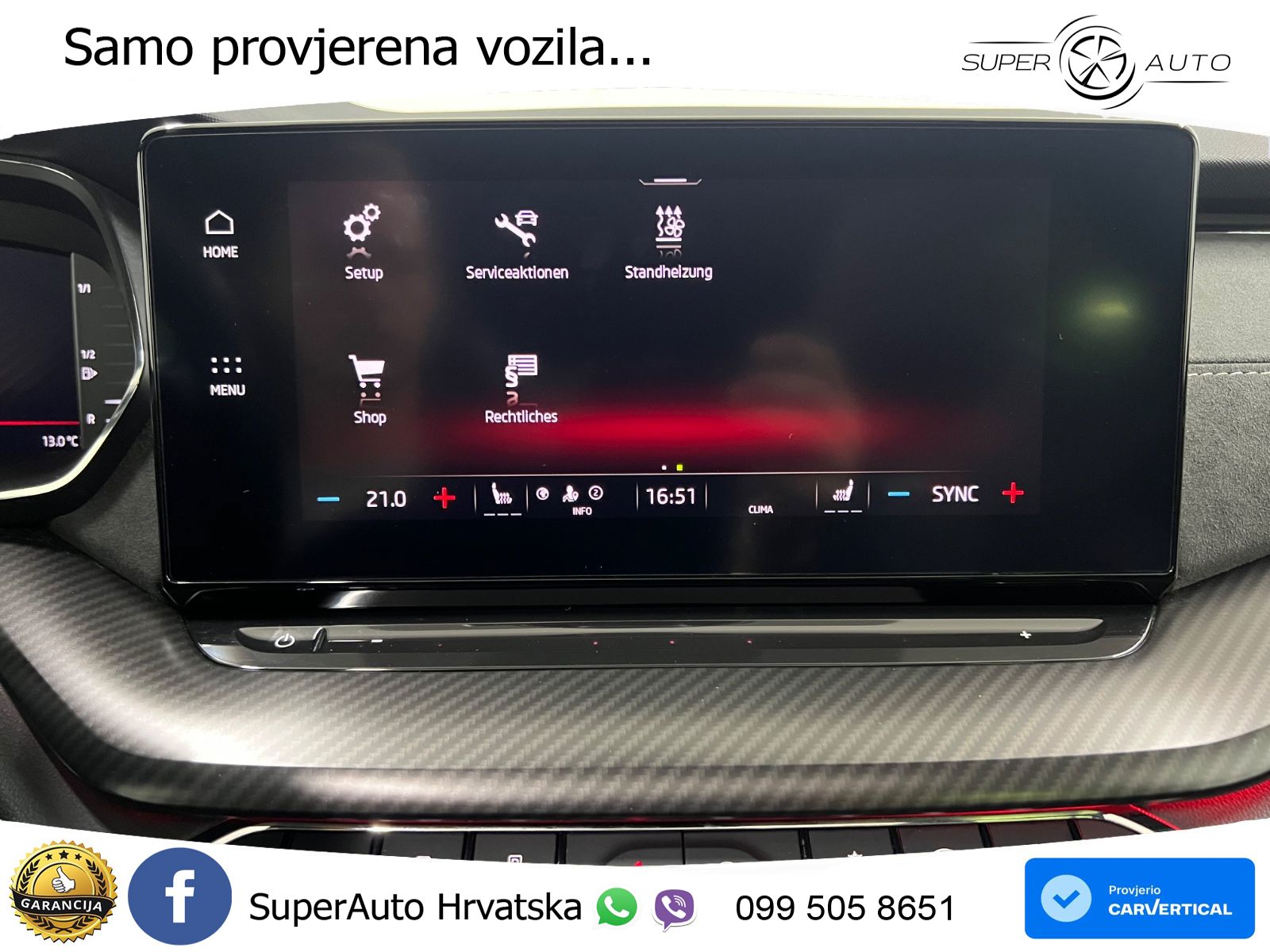 Škoda Octavia Combi RS 2.0 TDI (200 KS) 4x4 DSG LED+GR SJED+ACC