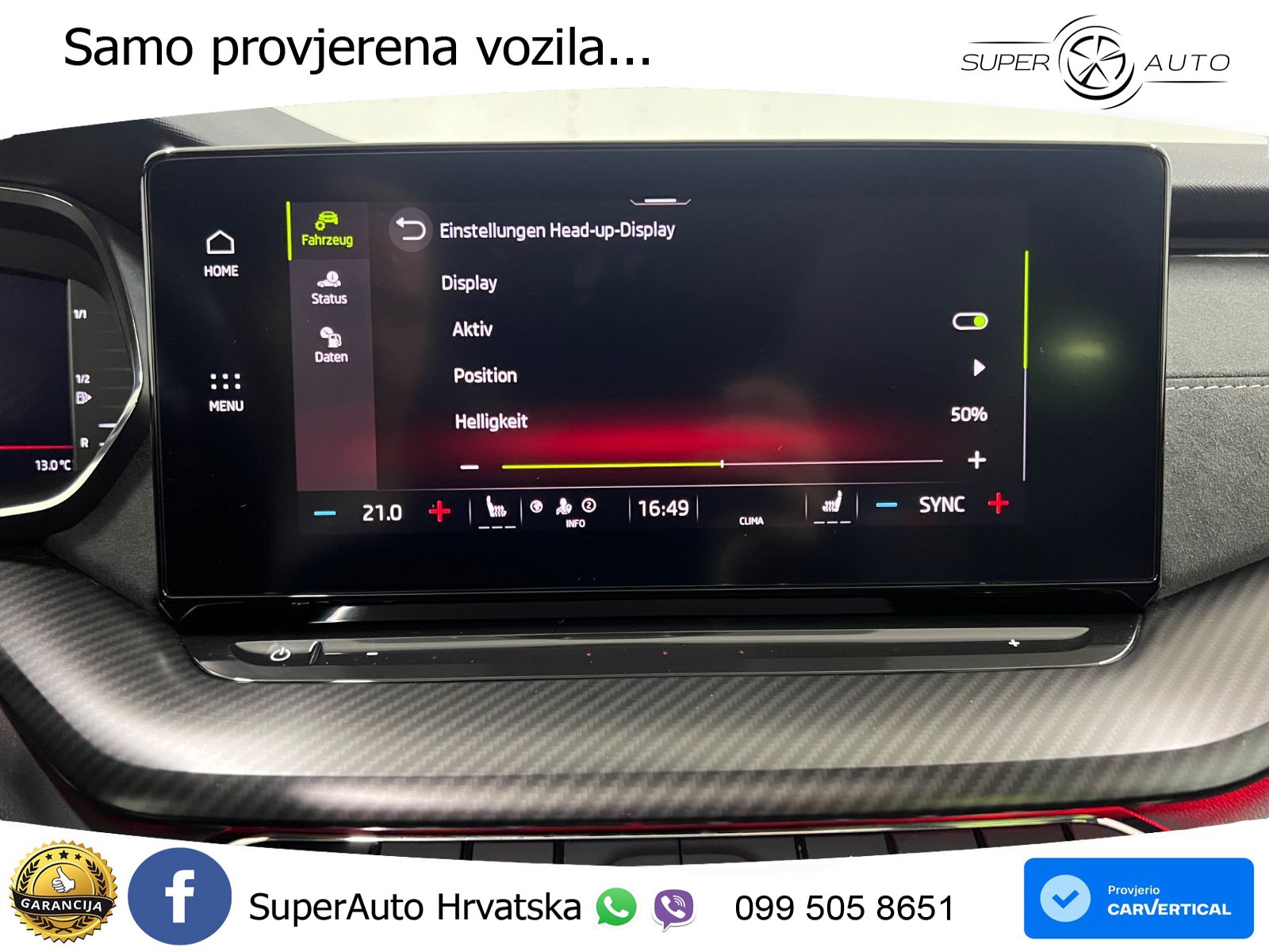 Škoda Octavia Combi RS 2.0 TDI (200 KS) 4x4 DSG LED+GR SJED+ACC