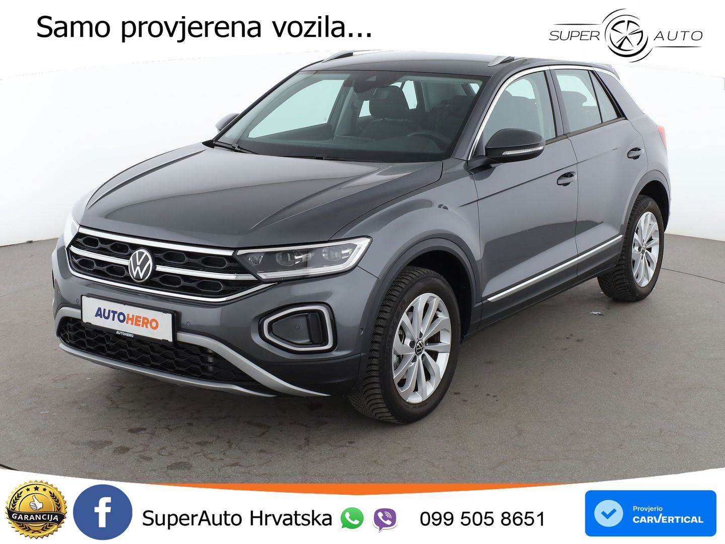 Volkswagen T-Roc 1.5 TSI (150 KS) DSG LED+GR SJED+ACC