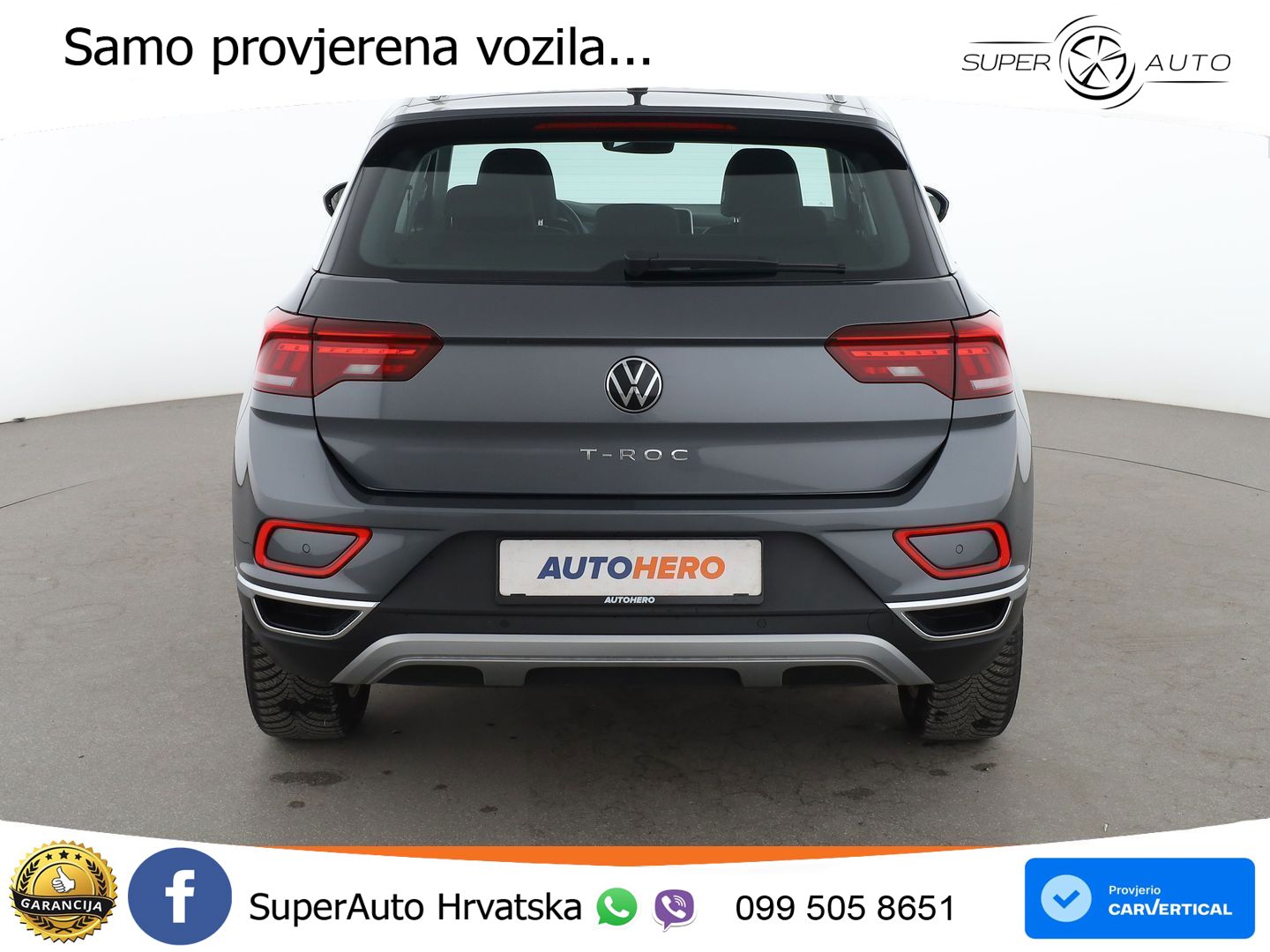 Volkswagen T-Roc 1.5 TSI (150 KS) DSG LED+GR SJED+ACC