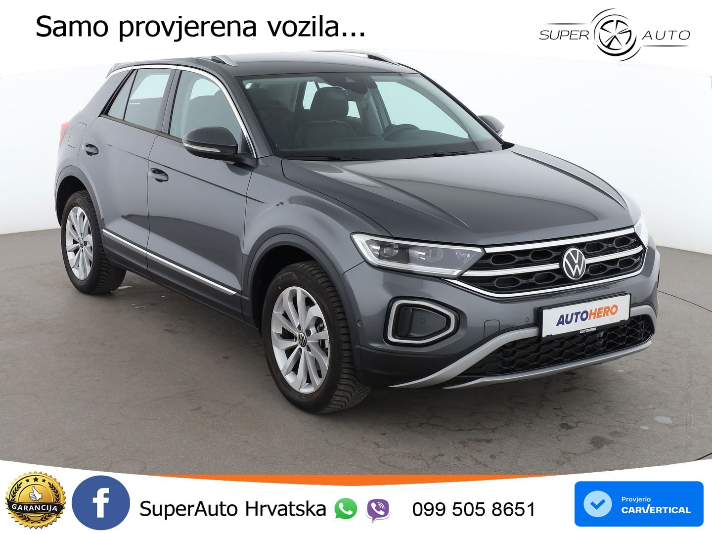 Volkswagen T-Roc 1.5 TSI (150 KS) DSG LED+GR SJED+ACC
