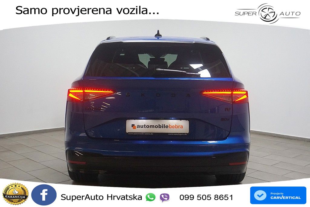 Škoda Enyaq iV 80x 82 kWh (265 KS) AWD LED+GR SJED+ACC