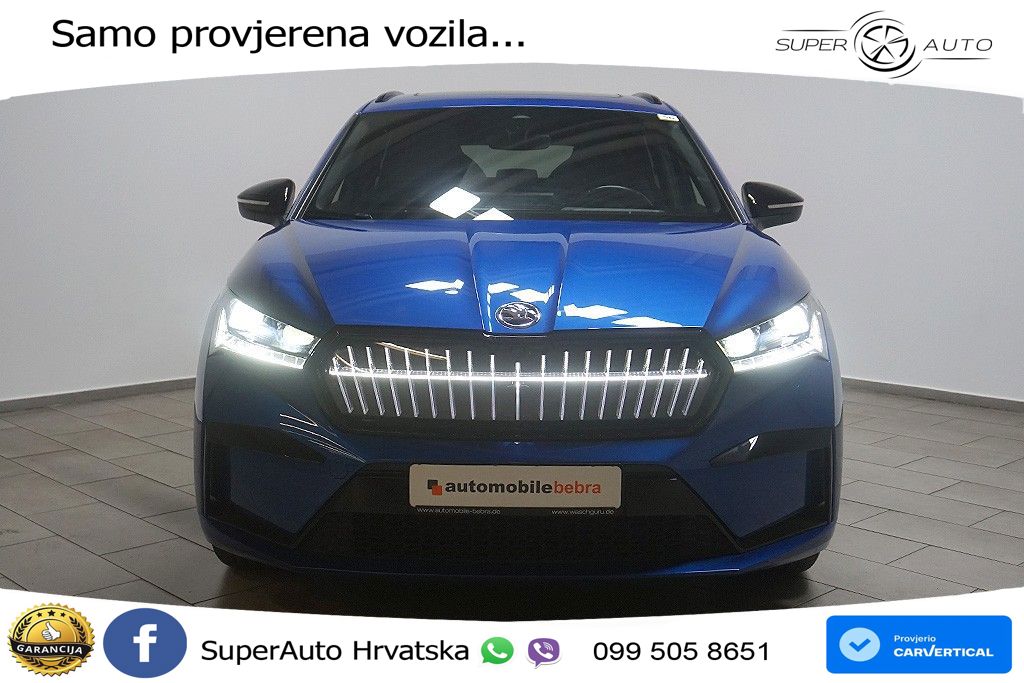 Škoda Enyaq iV 80x 82 kWh (265 KS) AWD LED+GR SJED+ACC
