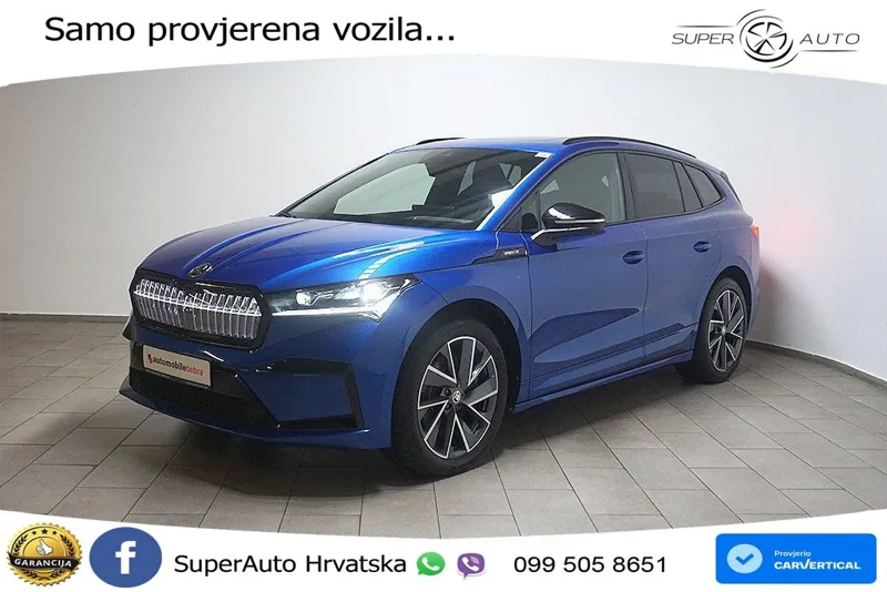 Škoda Enyaq iV 80x 82 kWh (265 KS) AWD LED+GR SJED+ACC