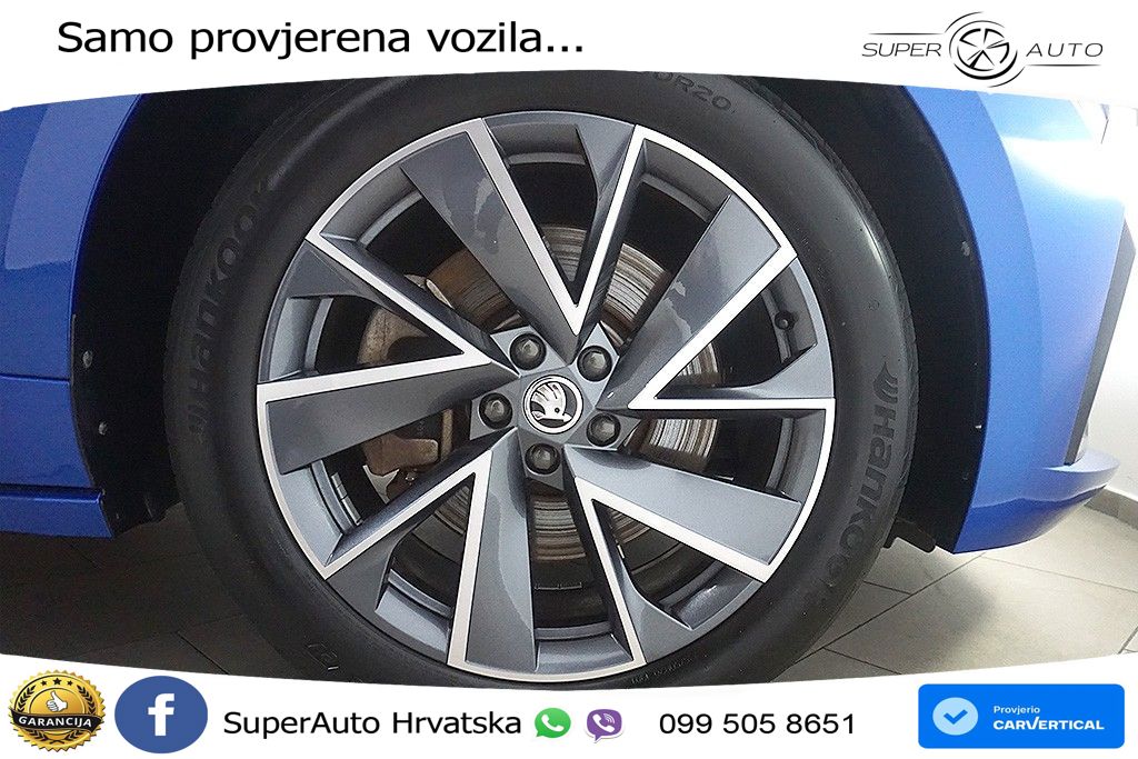 Škoda Enyaq iV 80x 82 kWh (265 KS) AWD LED+GR SJED+ACC