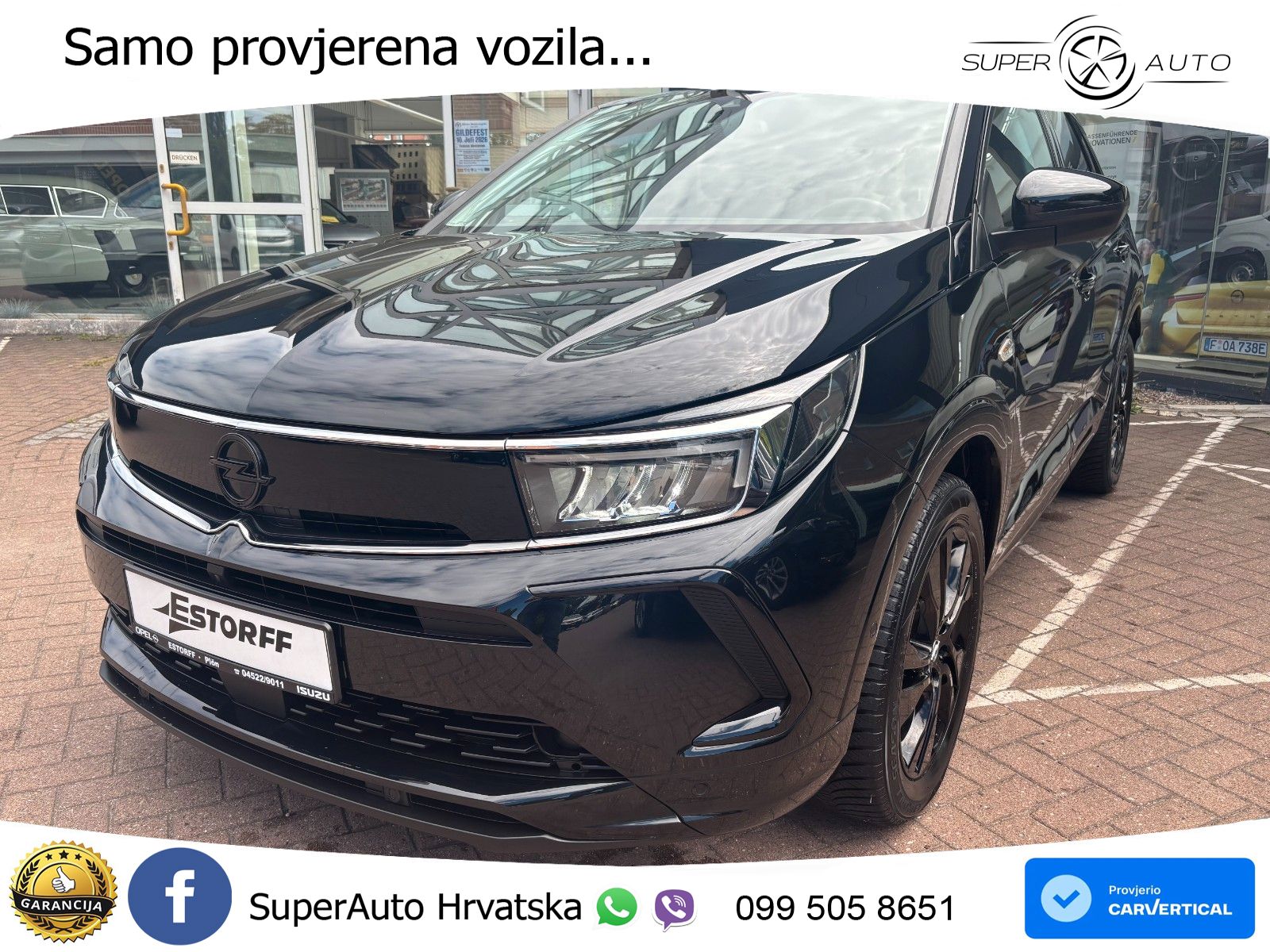 Opel Grandland 1.2i Turbo (130 KS) Automatic GS LED+GR SJED+ACC