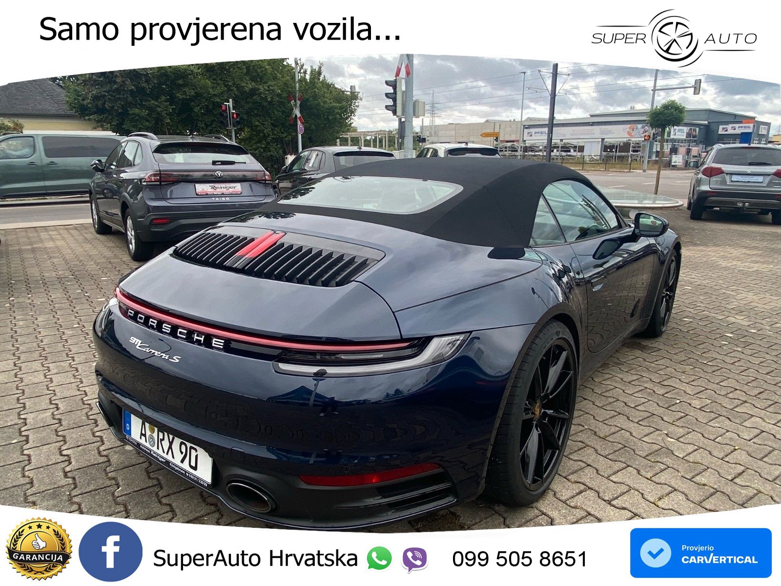 Porsche 911 Carrera S Cabriolet 3.0 (450 KS) PDK LED+GR SJED+ACC