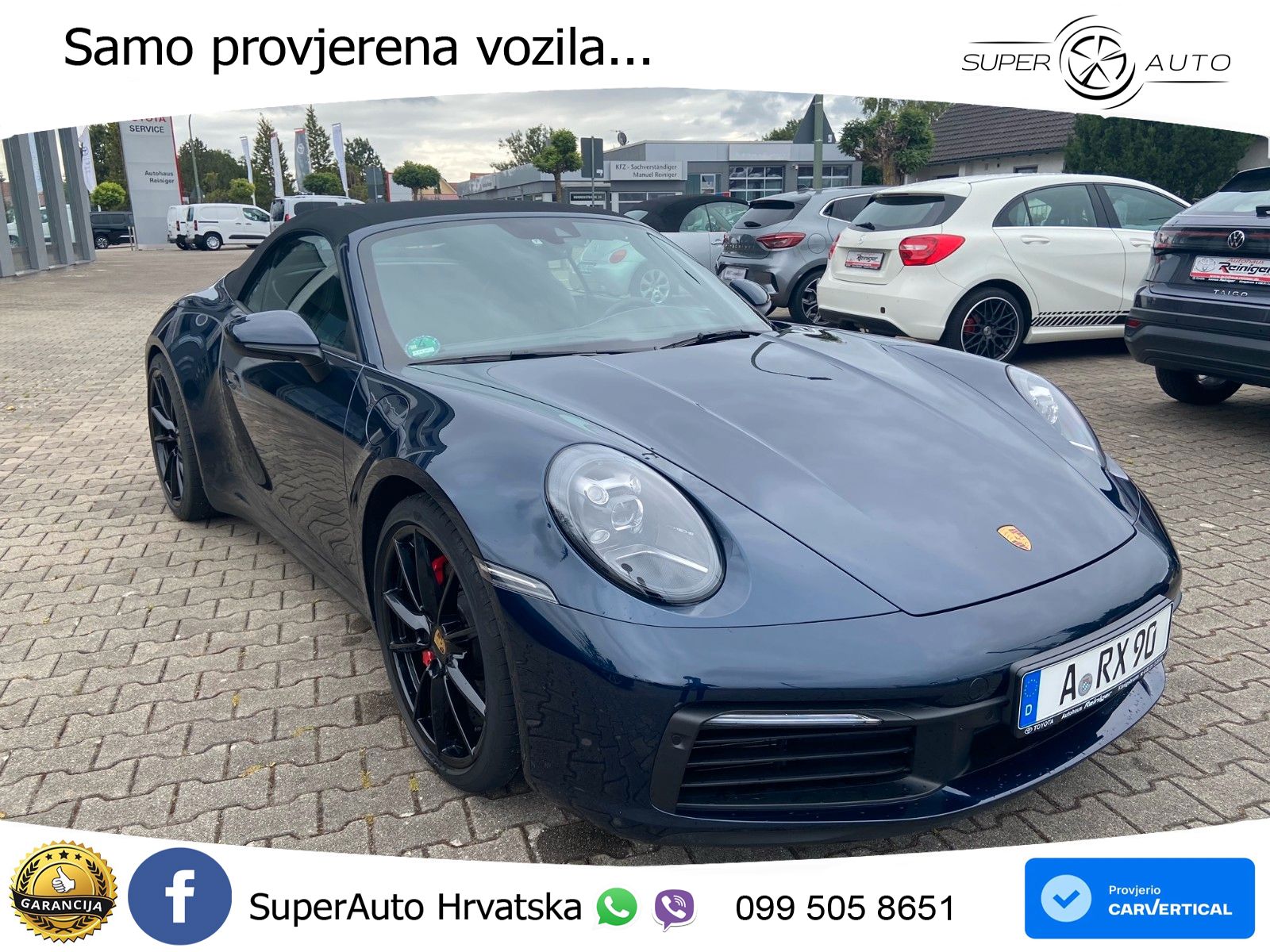 Porsche 911 Carrera S Cabriolet 3.0 (450 KS) PDK LED+GR SJED+ACC