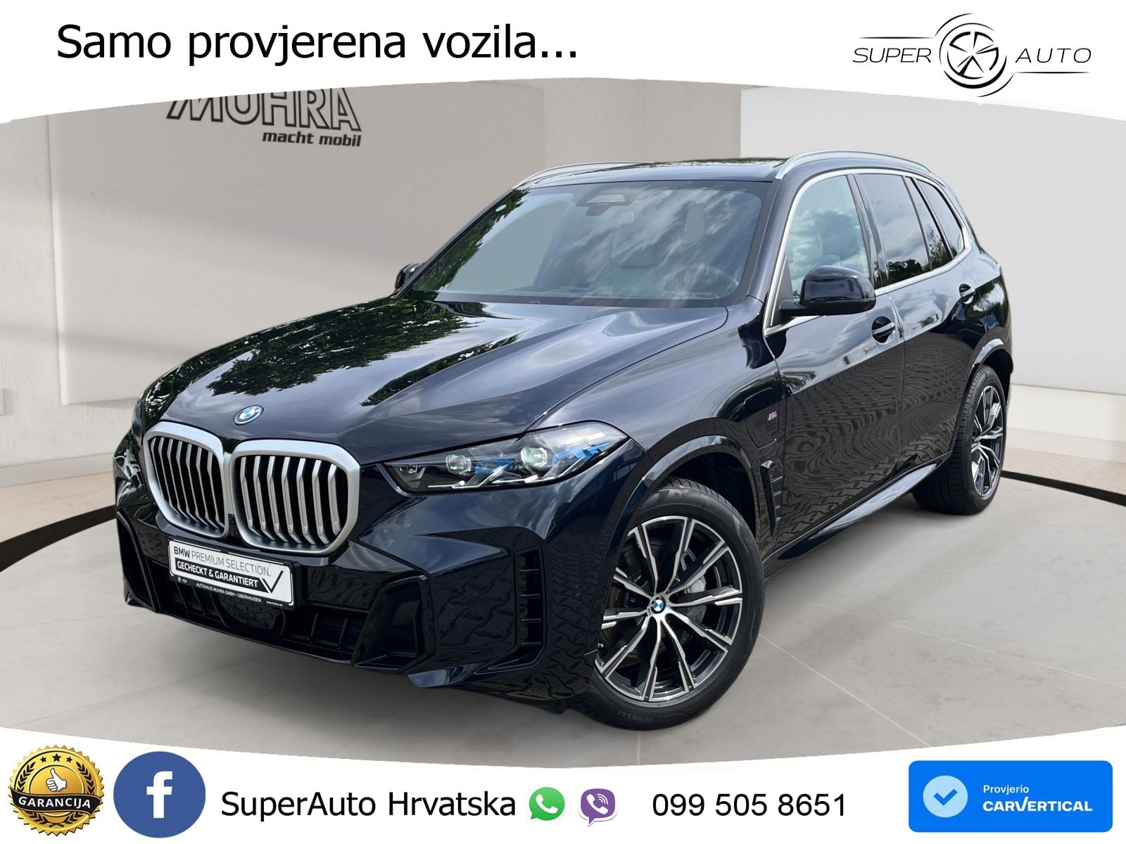 BMW X5 50e (489 KS) xDrive Steptronic M Sport LED+GR SJED+ACC