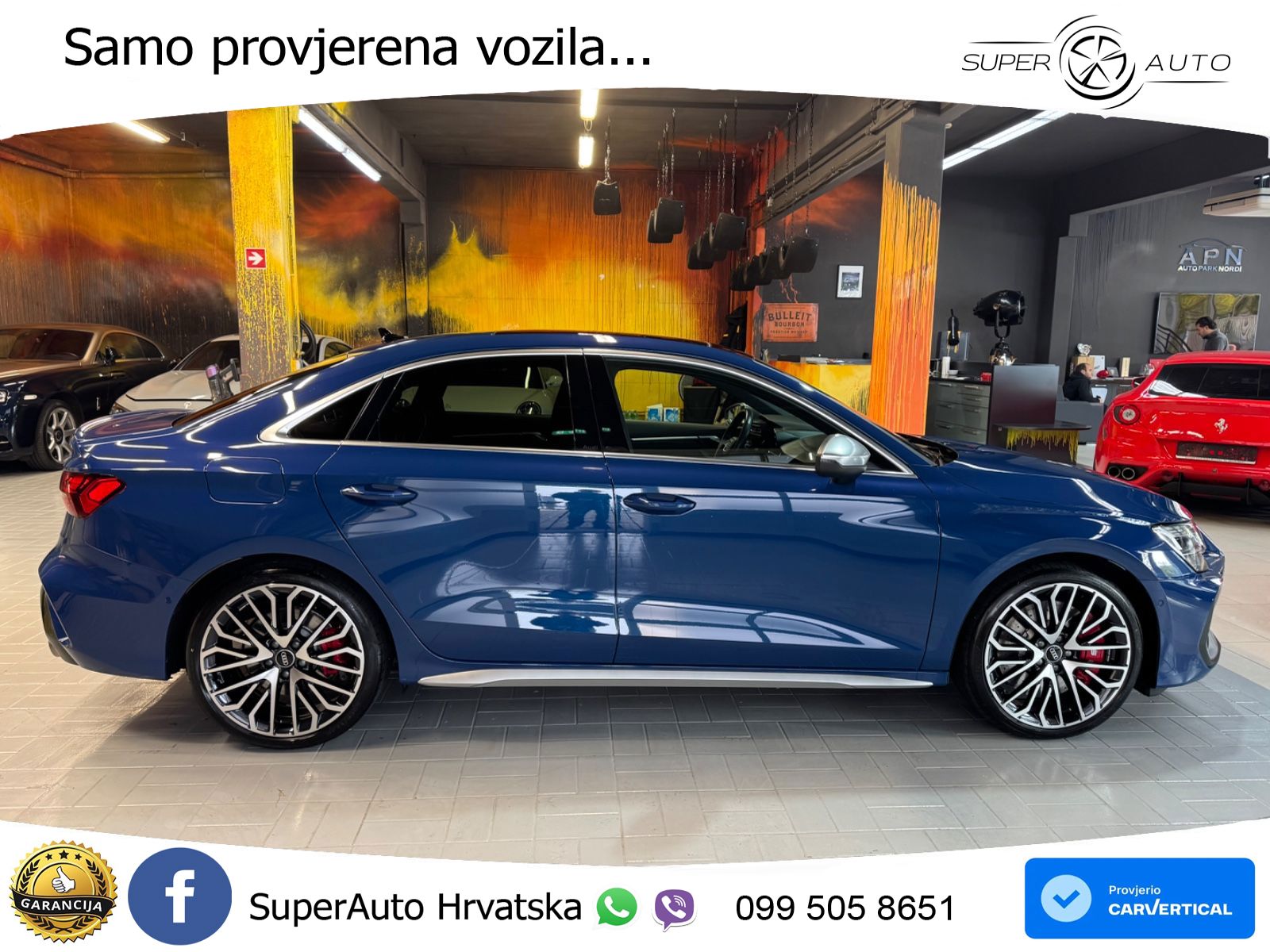 Audi S3 Limuzina 2.0 TFSI (333 KS) quattro S tronic LED+GR SJED+ACC