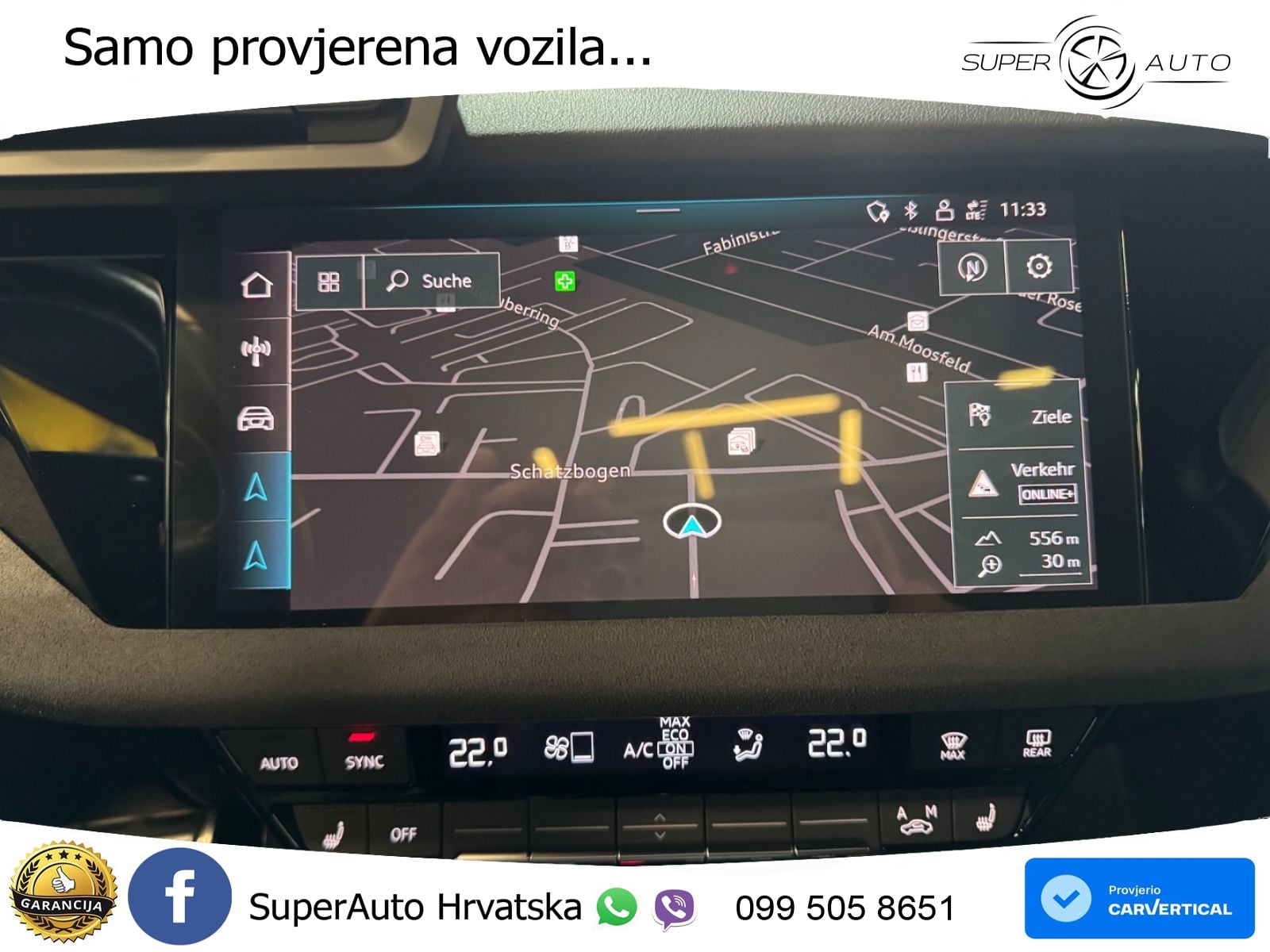 Audi S3 Limuzina 2.0 TFSI (333 KS) quattro S tronic LED+GR SJED+ACC