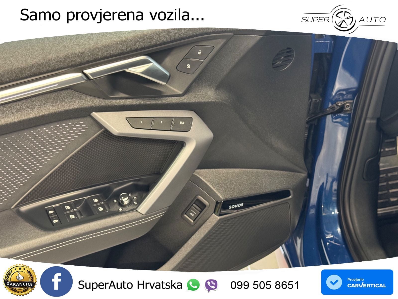 Audi S3 Limuzina 2.0 TFSI (333 KS) quattro S tronic LED+GR SJED+ACC