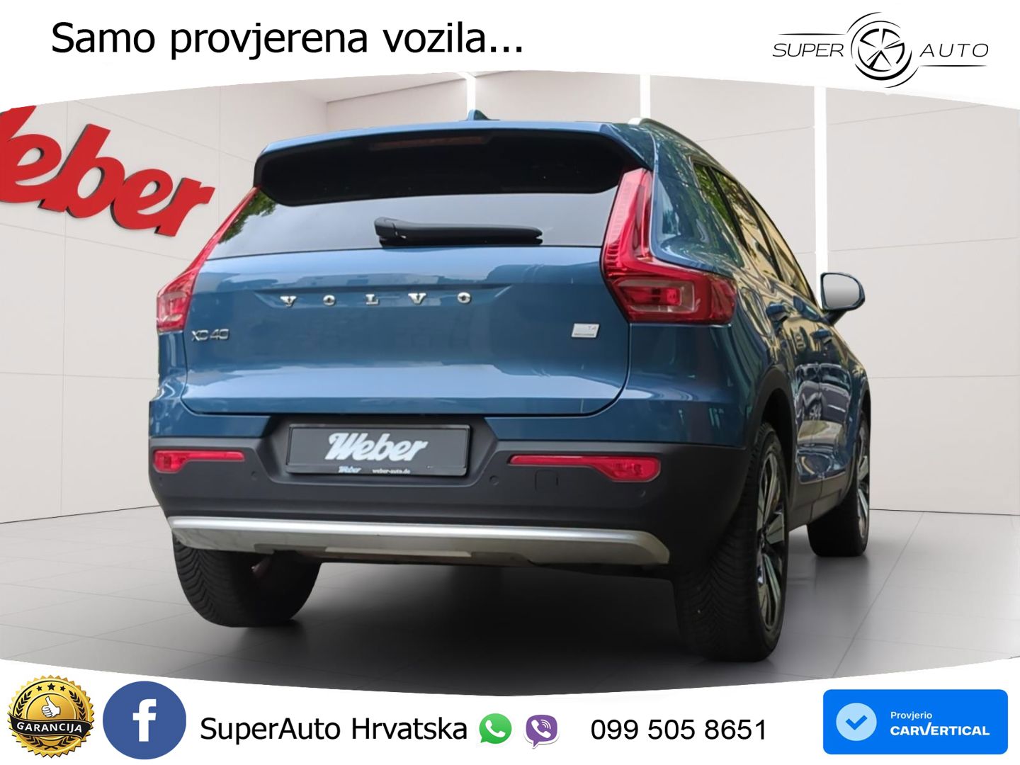 Volvo XC40 1.5 T4 TwEn 211 KS Automatic LED+GR SJED+ACC