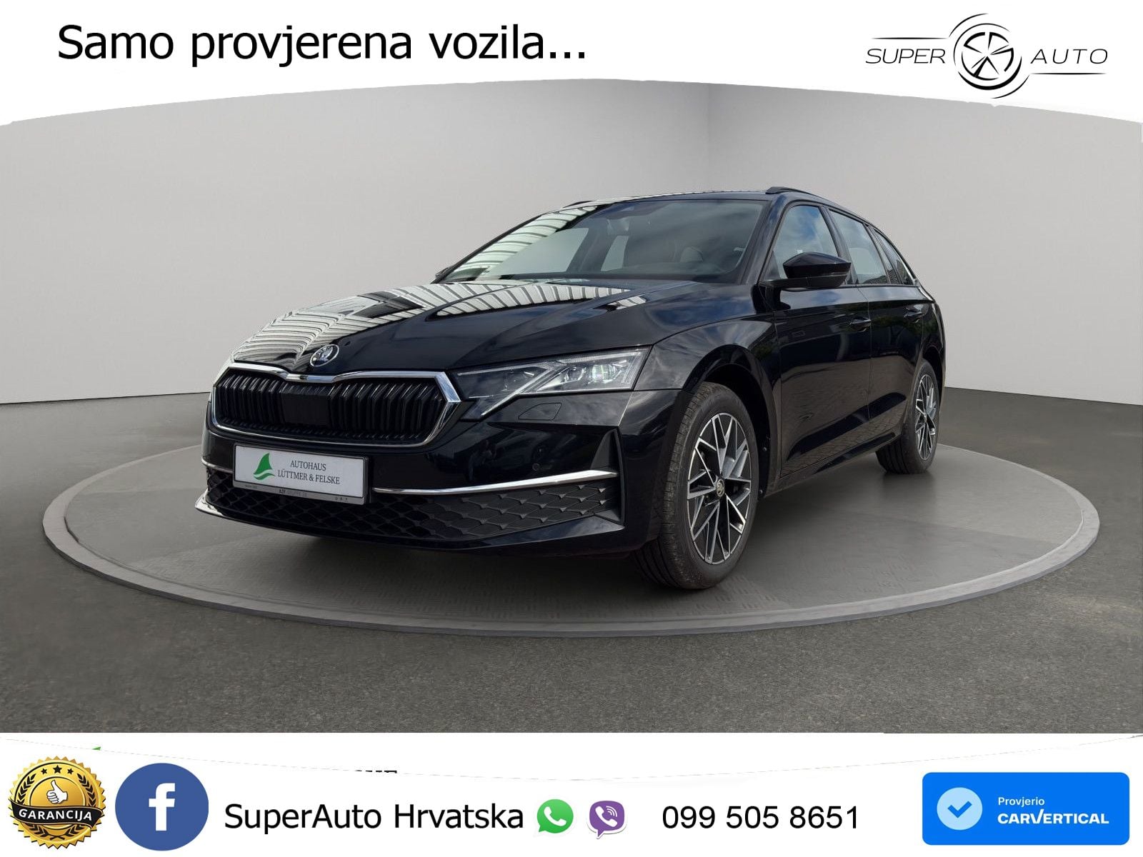 Škoda Octavia Combi 2.0 TDI (150 KS) DSG Selection LED+GR SJED+ACC