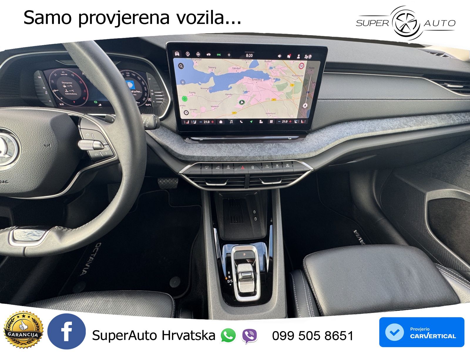 Škoda Octavia Combi 2.0 TDI (150 KS) DSG Selection LED+GR SJED+ACC