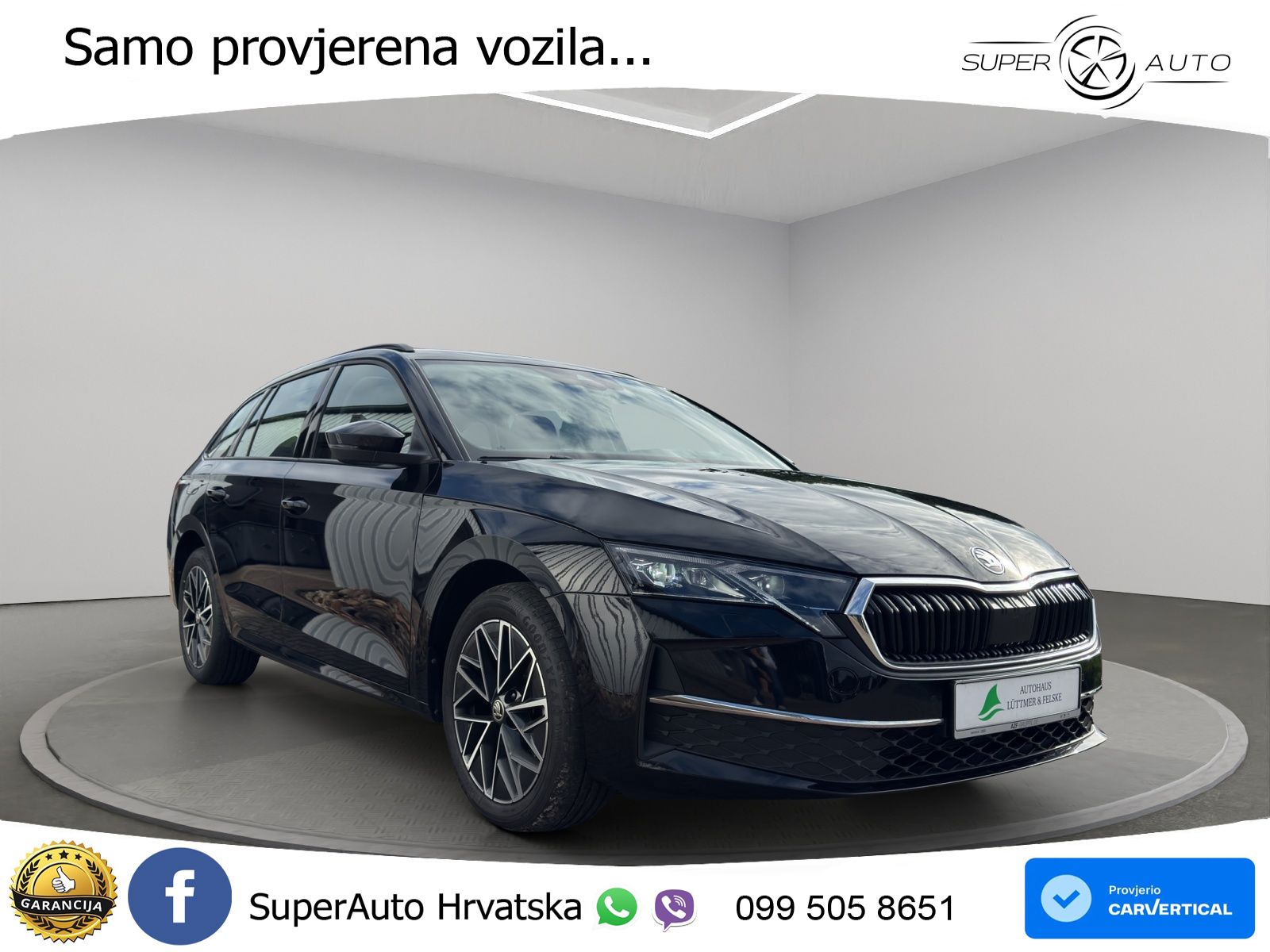 Škoda Octavia Combi 2.0 TDI (150 KS) DSG Selection LED+GR SJED+ACC